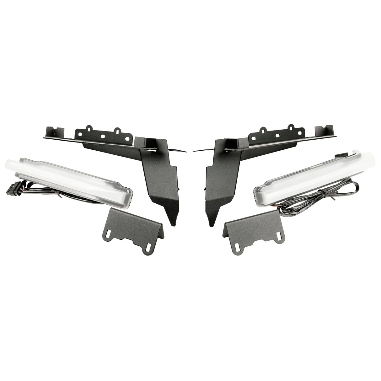 Rugged Ridge - Chop Brackets, With DRL Set, Frt; 18-21 JL Rubico - 11640.96
