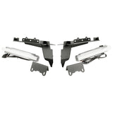 Rugged Ridge - Chop Brackets, With DRL Set, Frt; 18-21 JL Rubico - 11640.96