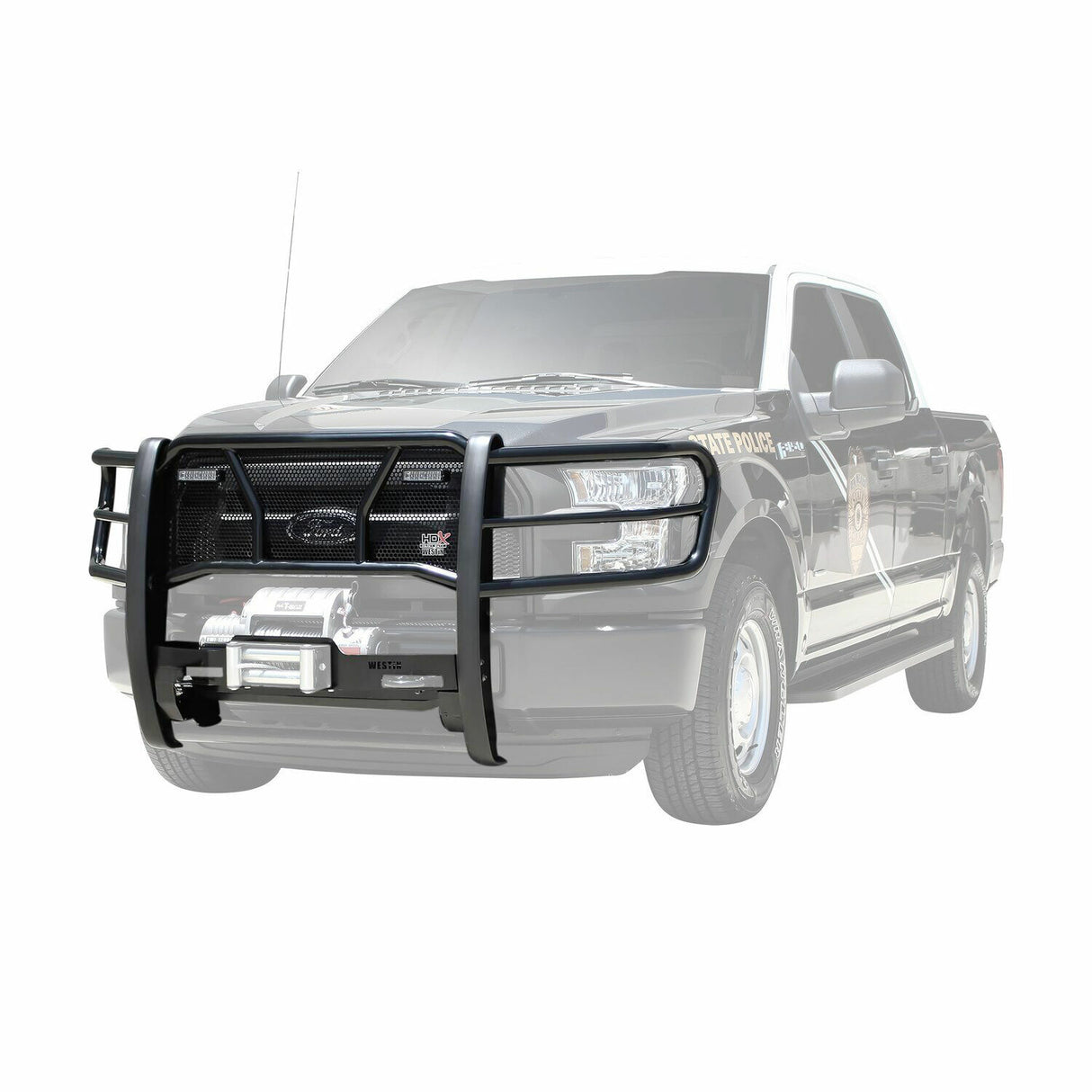 Westin - 57-93835 HDX Winch Mount Grille Guard