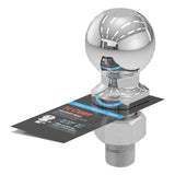 Curt - 2-5/16" Trailer Ball (1" x 2-1/4" Shank, 10,000 lbs., Chrome) - 40007