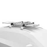 Thule - SnowPack Large Roof Top Ski and Snowboard Carrier - Silver - 7326