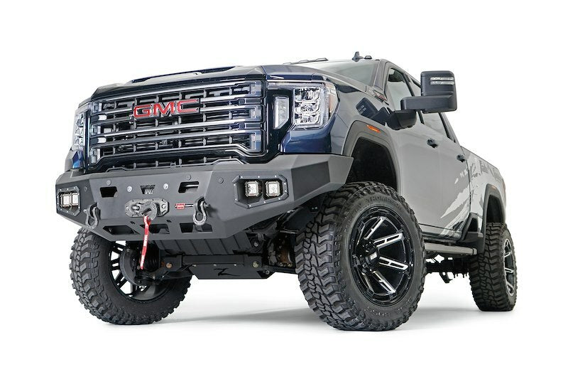 Warn - ASCENT HD BUMPER GMC 2500/3500 W/OUT GUARD - 107177