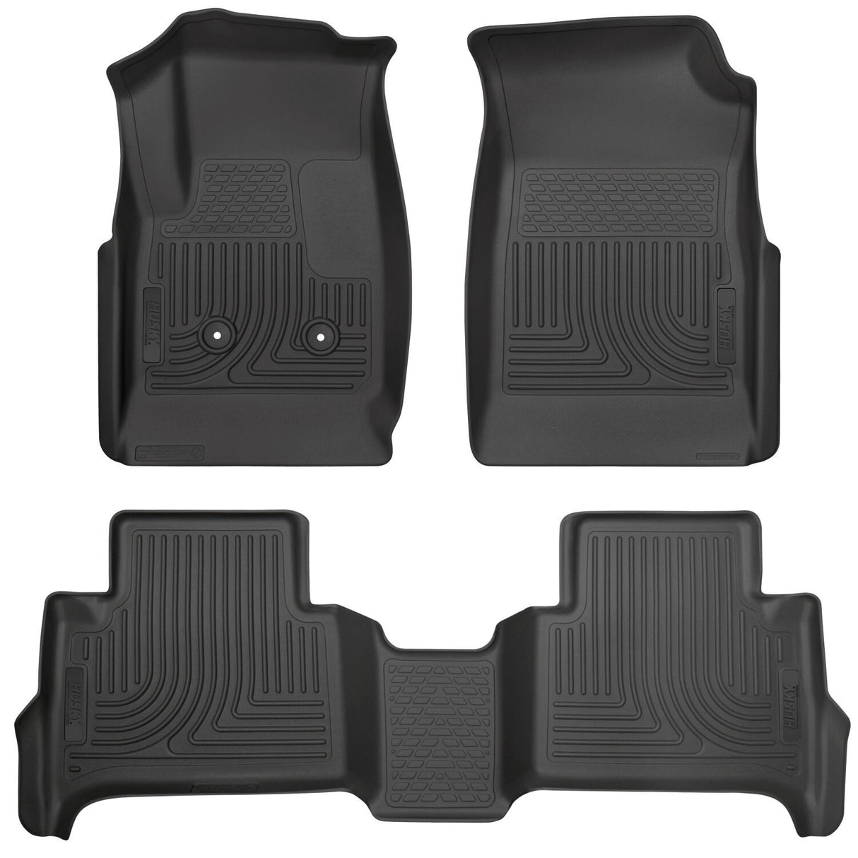 Husky Liners 93461 Weatherbeater - Front & 2nd Seat Floor Liners