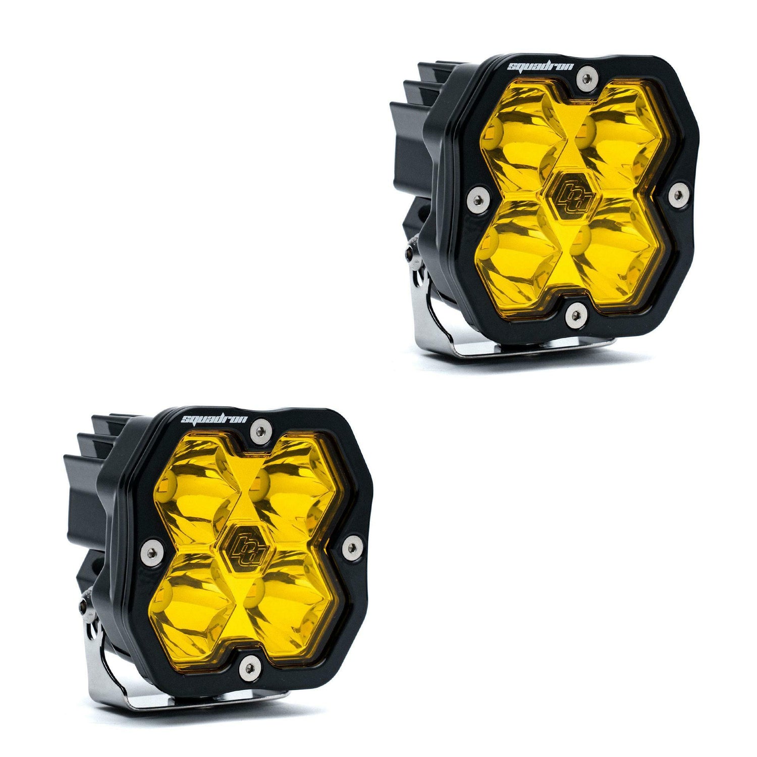 Baja Designs - 55-7811-2NH Squadron 2.0 Sport Black LED Auxiliary Light Pod Pair (No Harness)