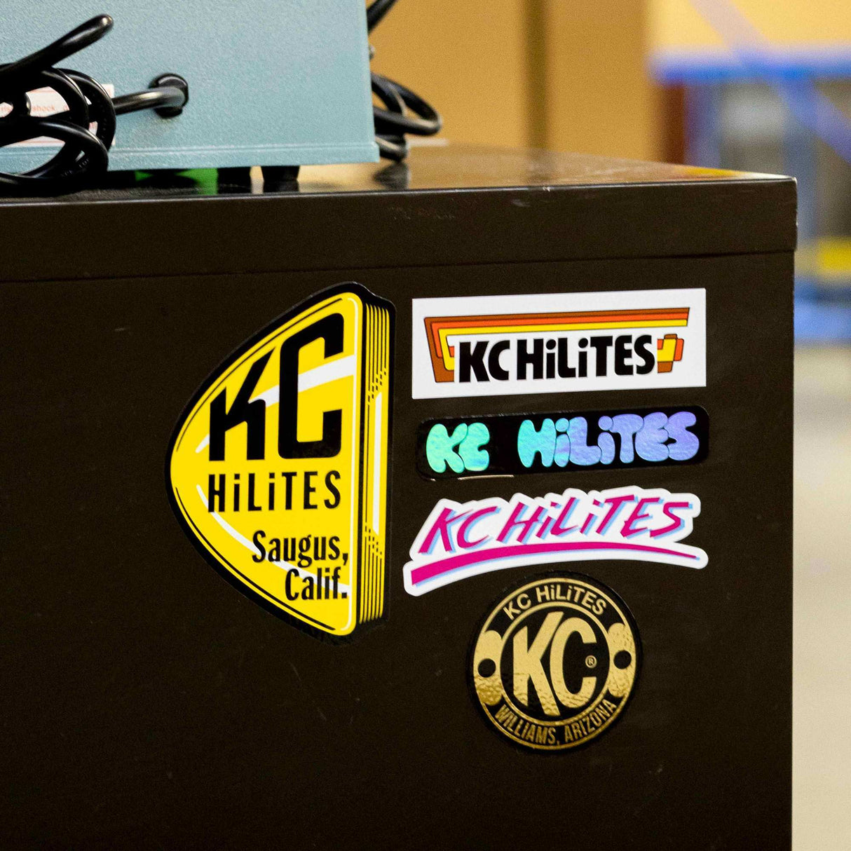 KC HiLiTES 9948 KC Throwback Logos Sticker Pack