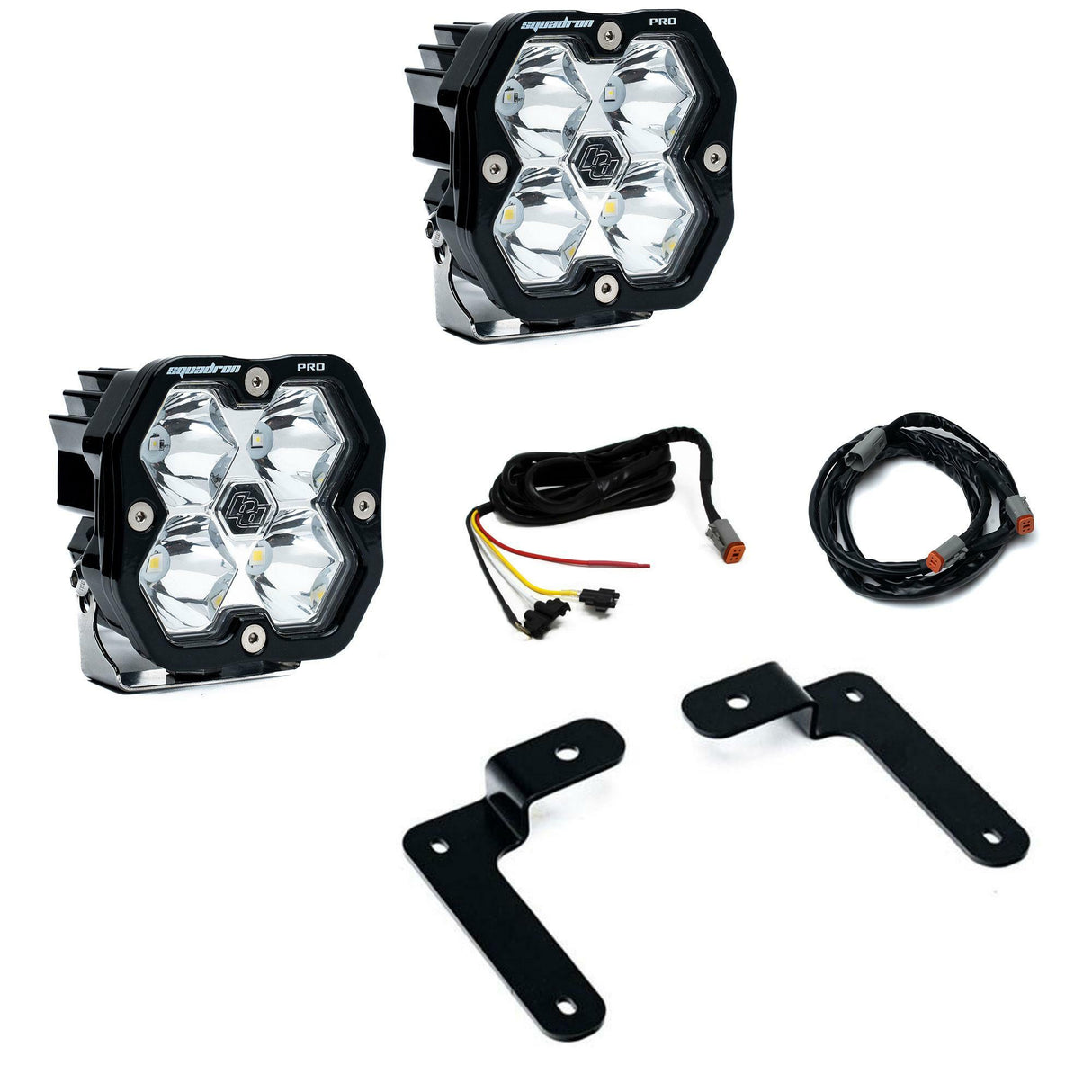 Baja Designs - 44-0044-UP Squadron 2.0 Pro A-Pillar Light Kit