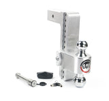 Weigh Safe - CTB10-2.5-KA Turnover Ball 10" Drop Hitch with 2.5" Shank; Keyed alike; WS05 Included