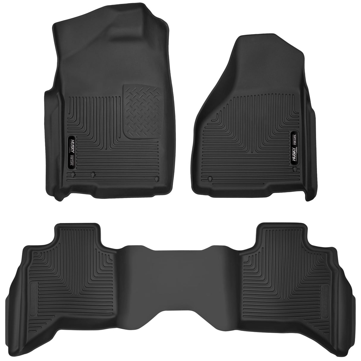 Husky Liners 53628 X-act Contour - Front & 2nd Seat Floor Liners