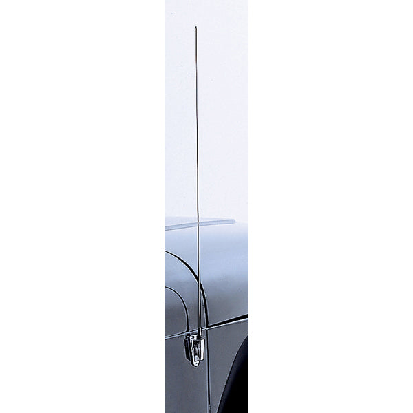 Rugged Ridge - Antenna Mast and Base, Stainless Steel; 97-06 Jeep Wrangler TJ/LJU - 11131.01