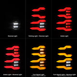 AlphaRex 640004 LED Taillights Black