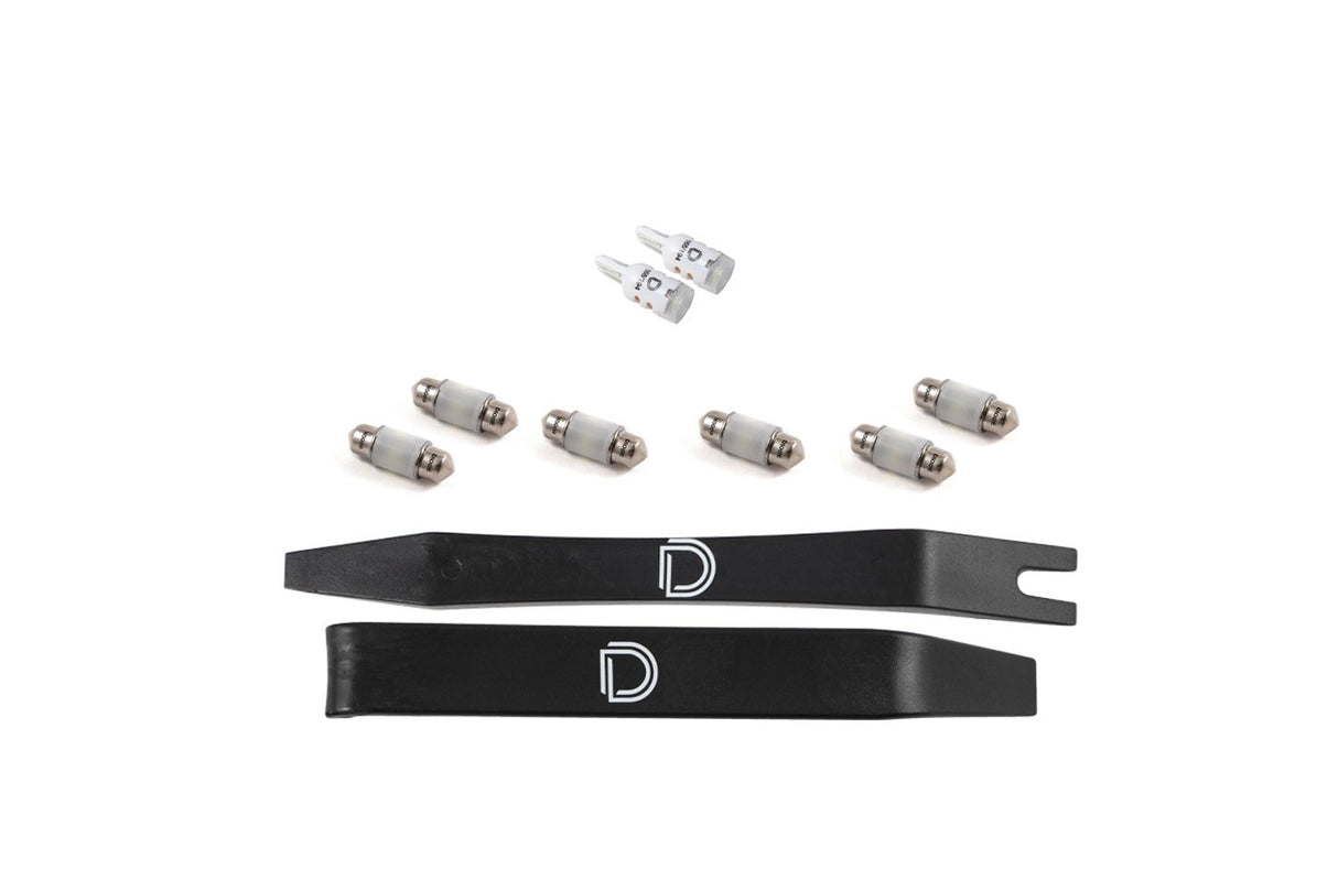 Diode Dynamics - Interior LED Kit for 2012-2018 Hyundai Veloster, Cool White Stage 2 - DD0536
