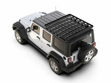 Front Runner - Jeep Wrangler JK 4 Door (2007-2018) Extreme Slimline II 1/2 Roof Rack Kit - KRJW004T
