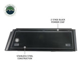 Overland Vehicle Systems - Expedition Truck Cap W/Full Wing Doors, Front and Rear Windows and 3rd Brake Light 09-24 Ford F150 5.5 Foot Bed - 70100004