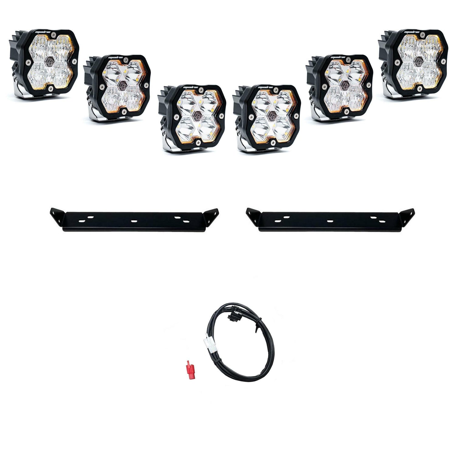 Baja Designs - 44-0016 Squadron 2.0 Sport Behind-the-Grille Light Kit