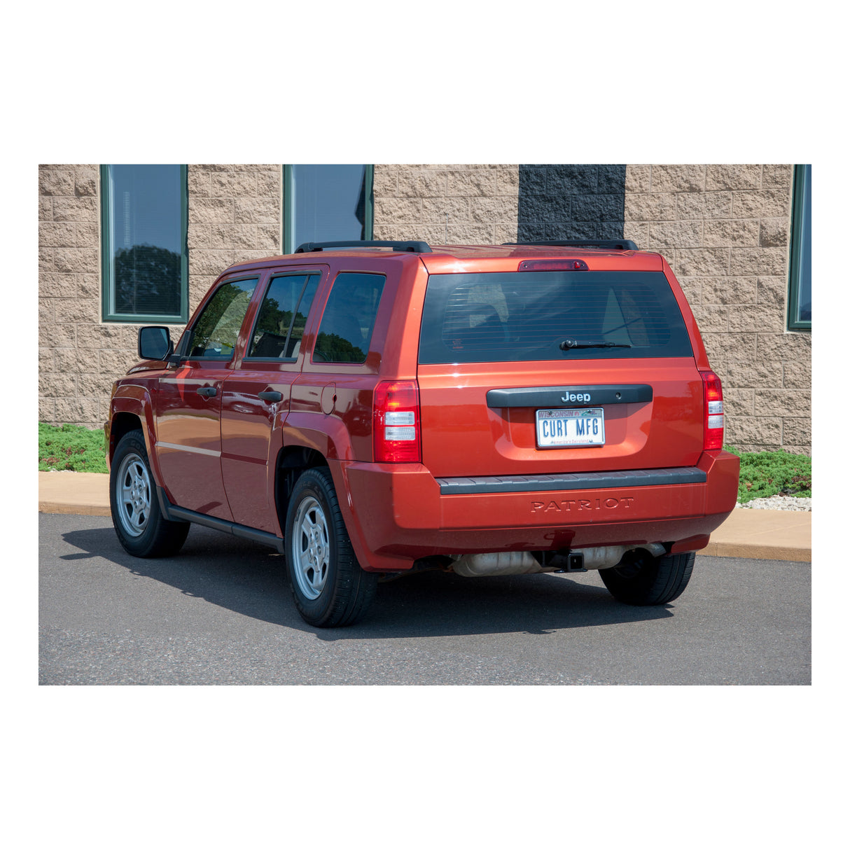 Curt - Class 3 Trailer Hitch, 2" Receiver, Select Jeep Compass, Patriot - 13548