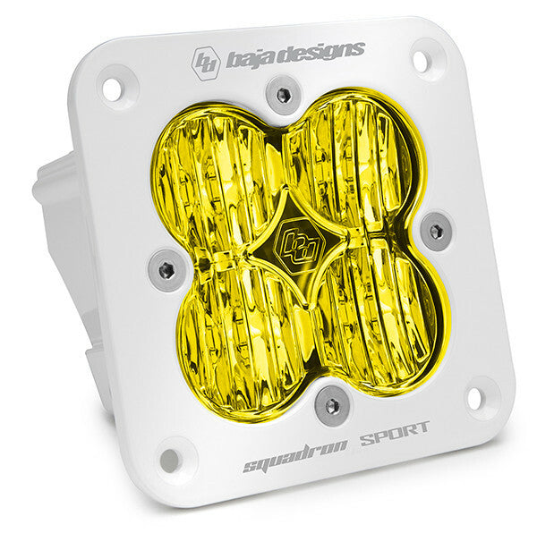 Baja Designs - 551005WT - Squadron Sport White Flush Mount LED Auxiliary Light Pod