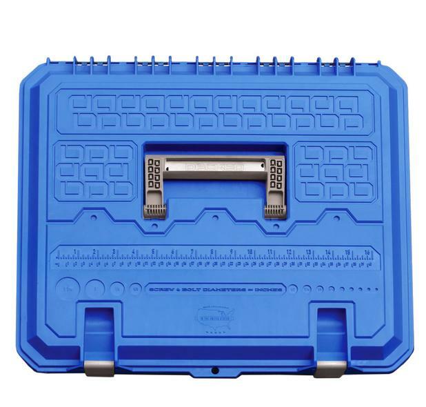 Decked - D Box Drawer Tool Box - Blue Lid - AD5