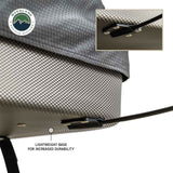 Overland Vehicle Systems - HD Bundu 2 - Hard Shell Pop Up Roof Top Tent, 2 Person, Grey Body and Black Rainfly - 18199901