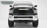 T-Rex Grilles - 1 Pc Laser Cut Pattern Mild Steel Stealth Laser Torch Grille Replacement - Includes Universal Wiring Harness - 7314521-BR