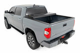 Rough Country - Hard Tri-Fold Flip Up Bed Cover - 5'7" Bed - Toyota Tundra (07-21) - 49414551
