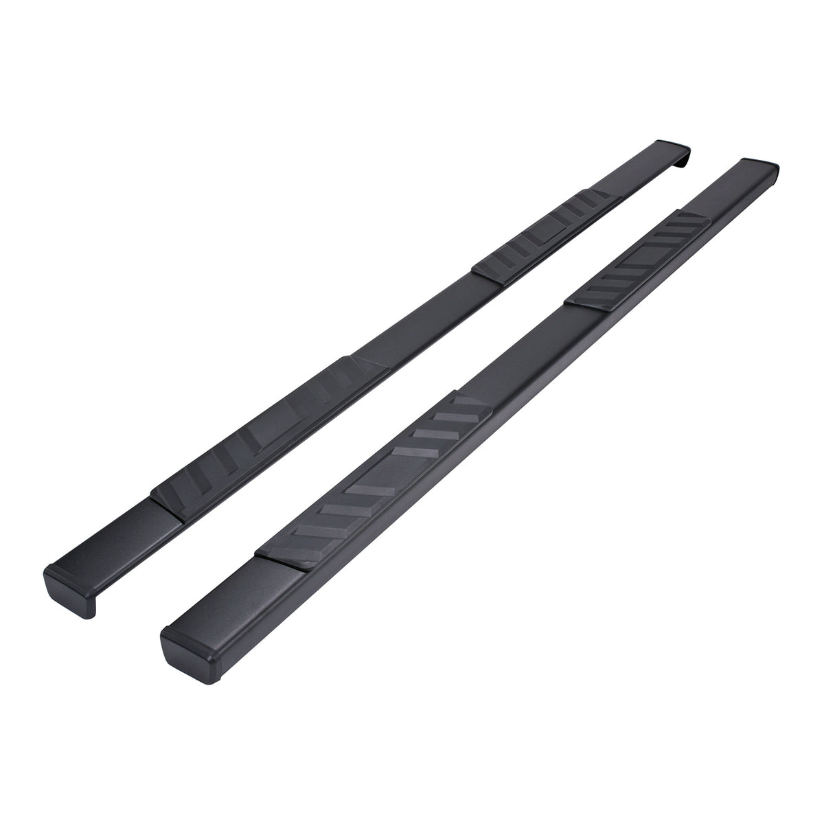 TrailFx - T4 Trapezoid Step Bar For Ram 1500-3500 Crew-Black (A4012B)