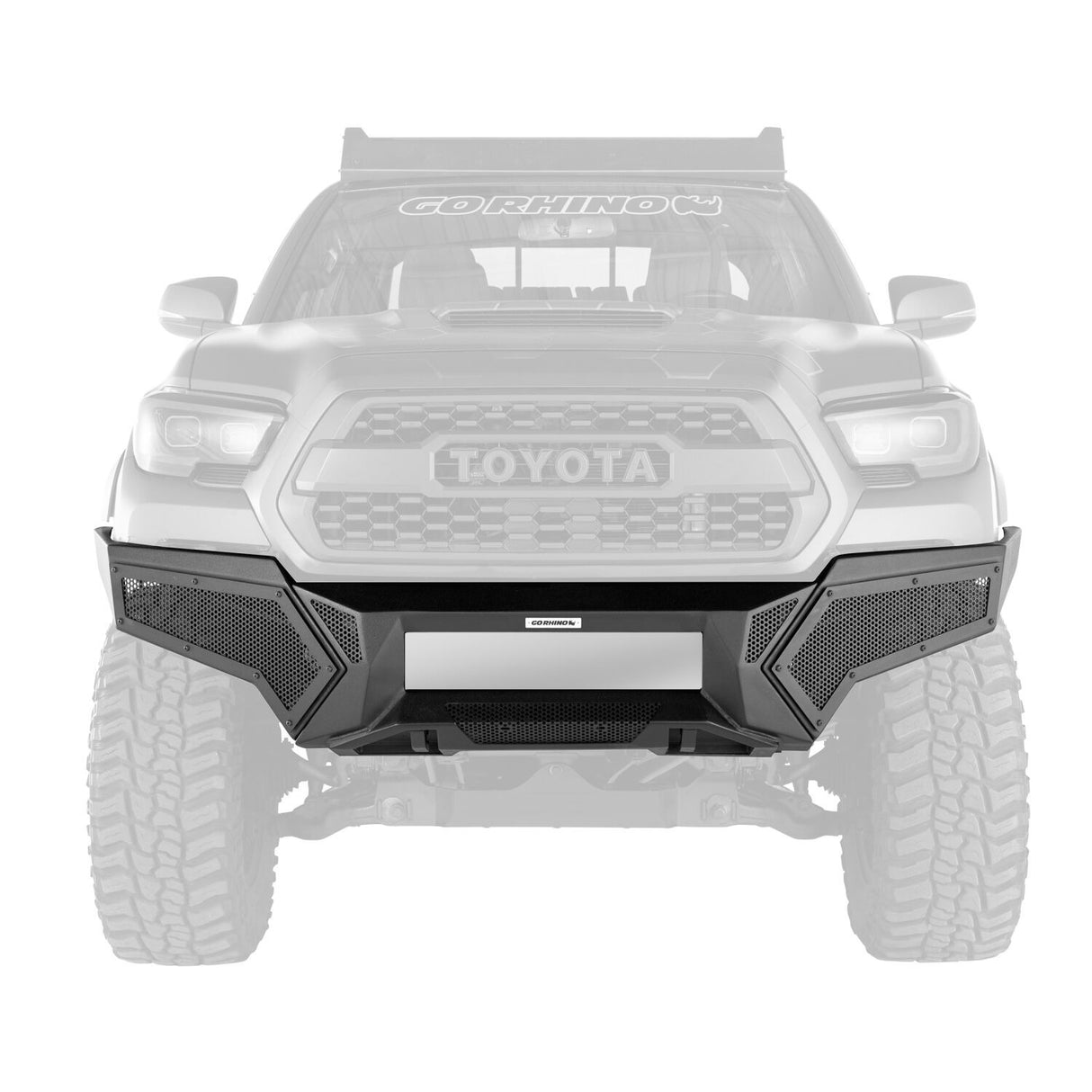 Go Rhino 34389T Element Front Bumper with Fixed Light Bar Mount