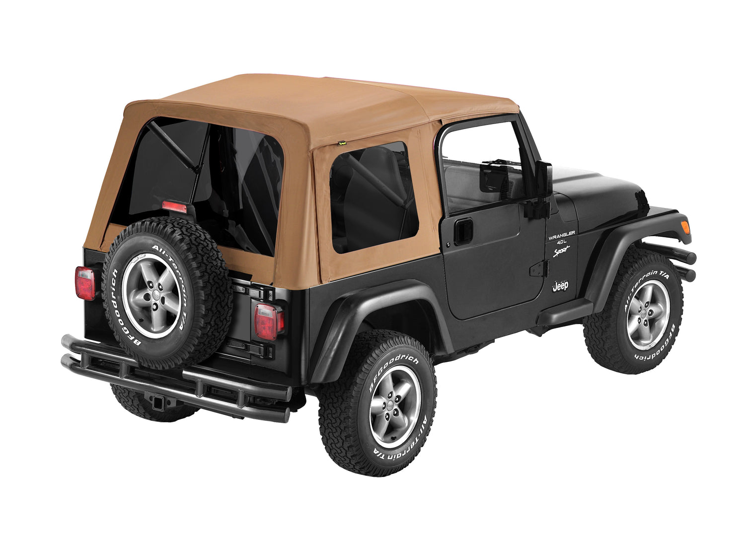 Bestop - 54709-37 - Supertop Classic Squareback Soft Top