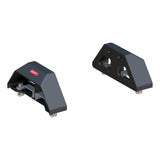 Curt - Puck 5th Wheel Legs, Select Silverado, Sierra HD, 8' Bed, 30K, Carbide Black - 16024