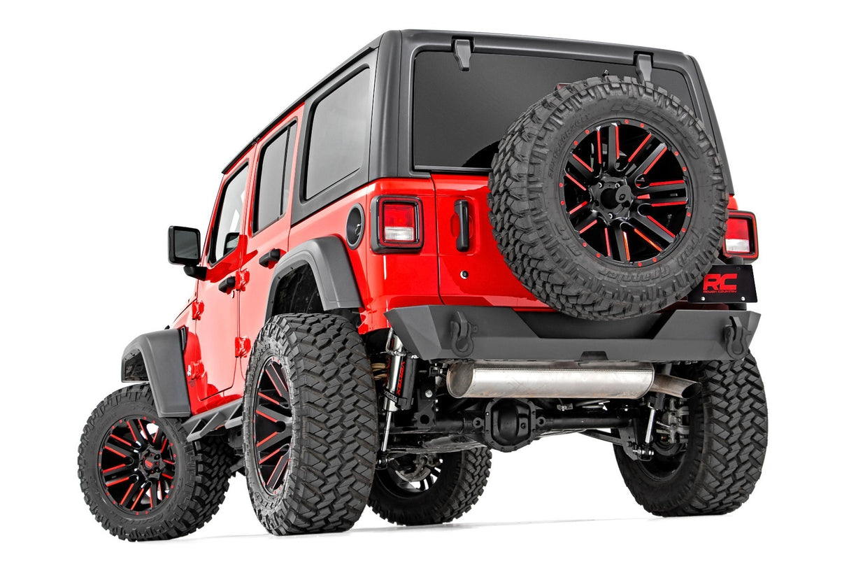 Rough Country - Rear Bumper - Trail - Tire Carrier - Jeep Wrangler JL 4WD (18-23) - 10598