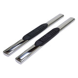 TrailFx - 5" Oval Straight Step Bar For Ram 1500-3500 Standard-Stainless (A7054S)