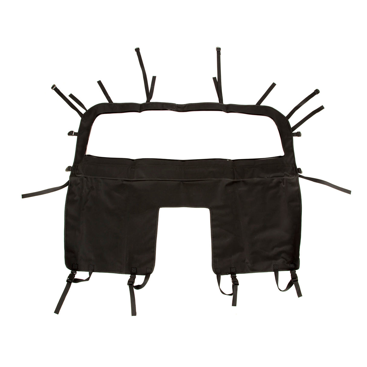 Rugged Ridge - Rugged Ridge 13552.50 Windbreaker; 07-18 Jeep Wrangler JK, 2 Door - 13552.50