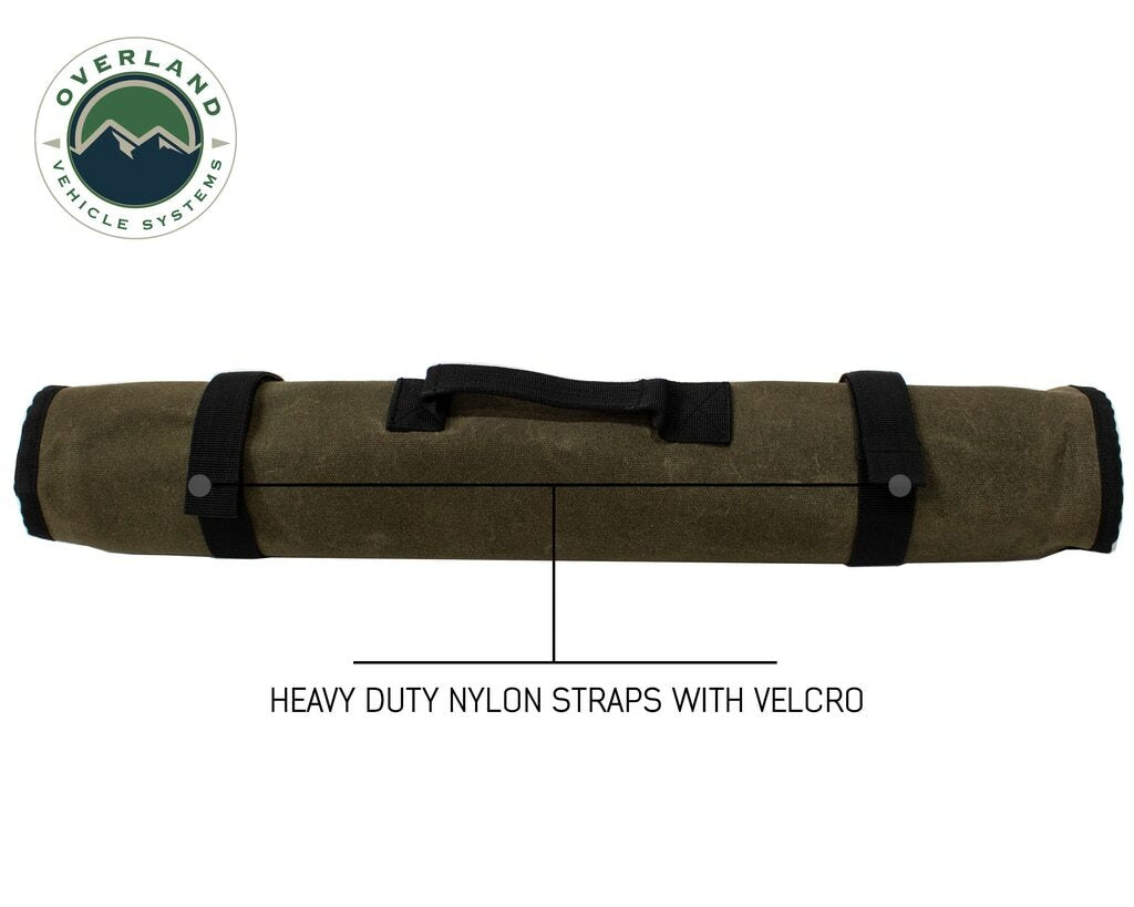 Overland Vehicle Systems - Rolled Socket Organizer Storage Bag - #16 Waxed Canvas - 21089941
