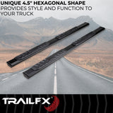 TrailFx - A4 Step Bars For Ford Maverick Crew Cab(AL4020B)