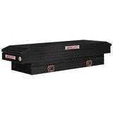 Weather Guard - Model 154-5-04 Saddle Box, Aluminum, Compact, Gloss Black, 7.0 cu ft - 154-5-04