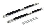 Go Rhino 684404780PS - 4" OE Xtreme SideSteps With Mounting Bracket Kit - Polished Stainless Steel