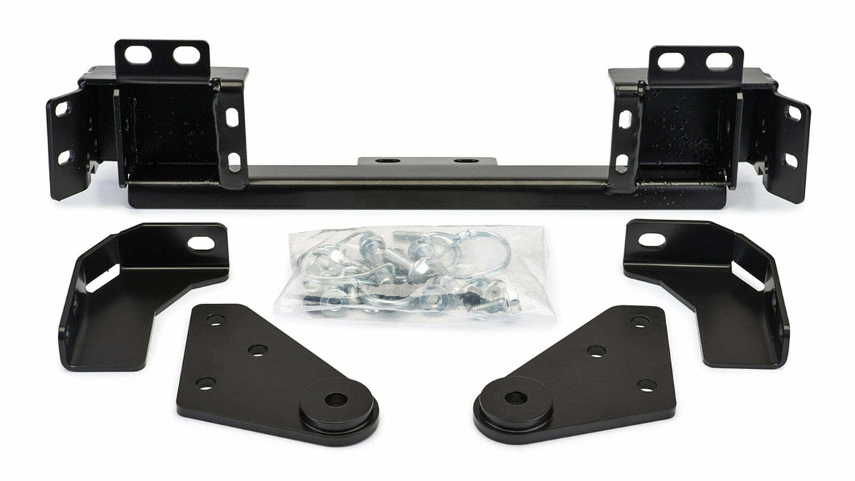 Warn - 95160 Front Kit Black Includes Mounting Bracket and Hardware