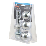 Curt - Switch Ball Trailer Ball Set (1-7/8", 2" & 2-5/16" Balls, 1" x 2-1/4" Shank) - 42225