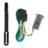 Curt - Custom 4-Flat, Select Ford, Mercury, Mazda Vehicles, OEM Tow Package Required - 55241