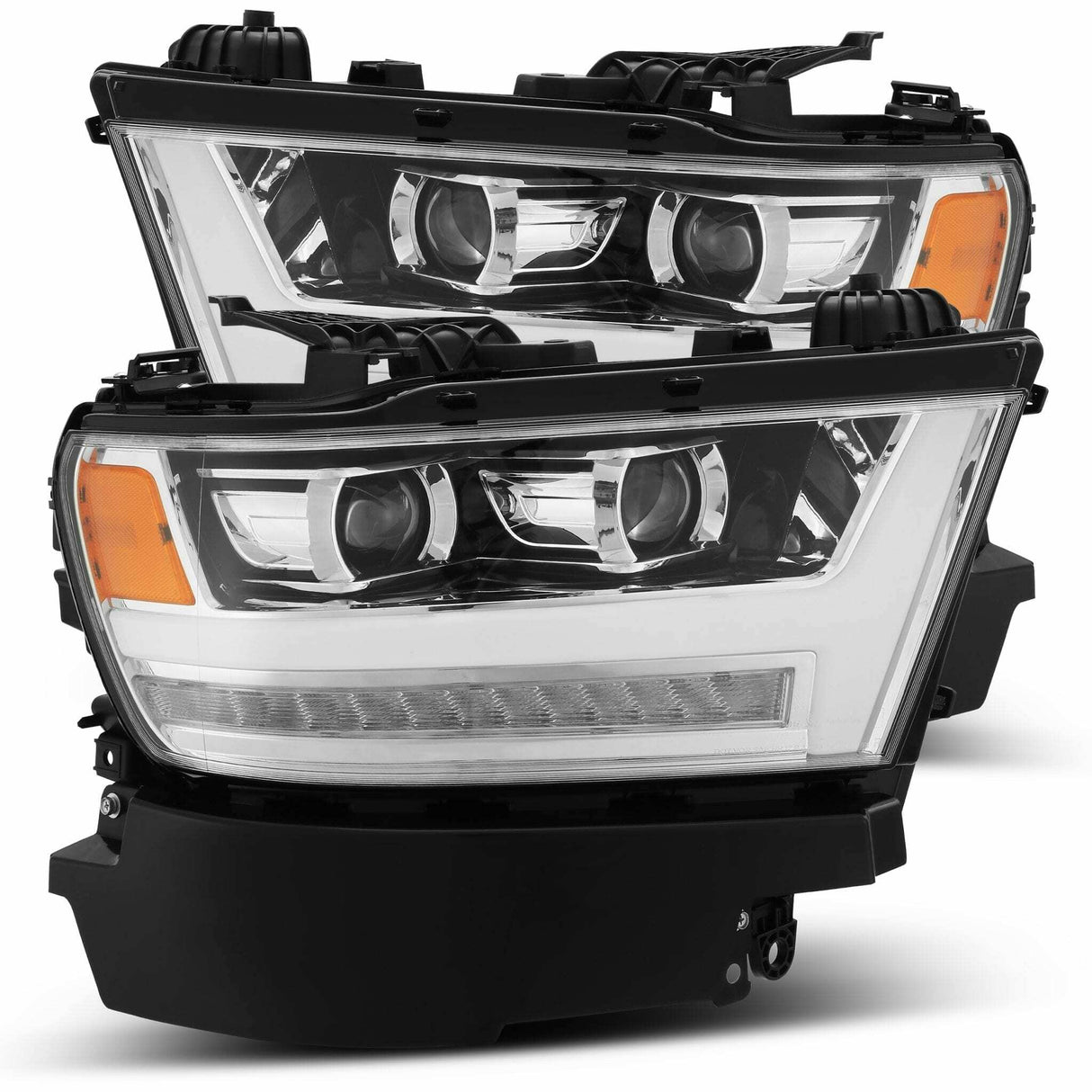 AlphaRex 880544 Projector Headlights Chrome