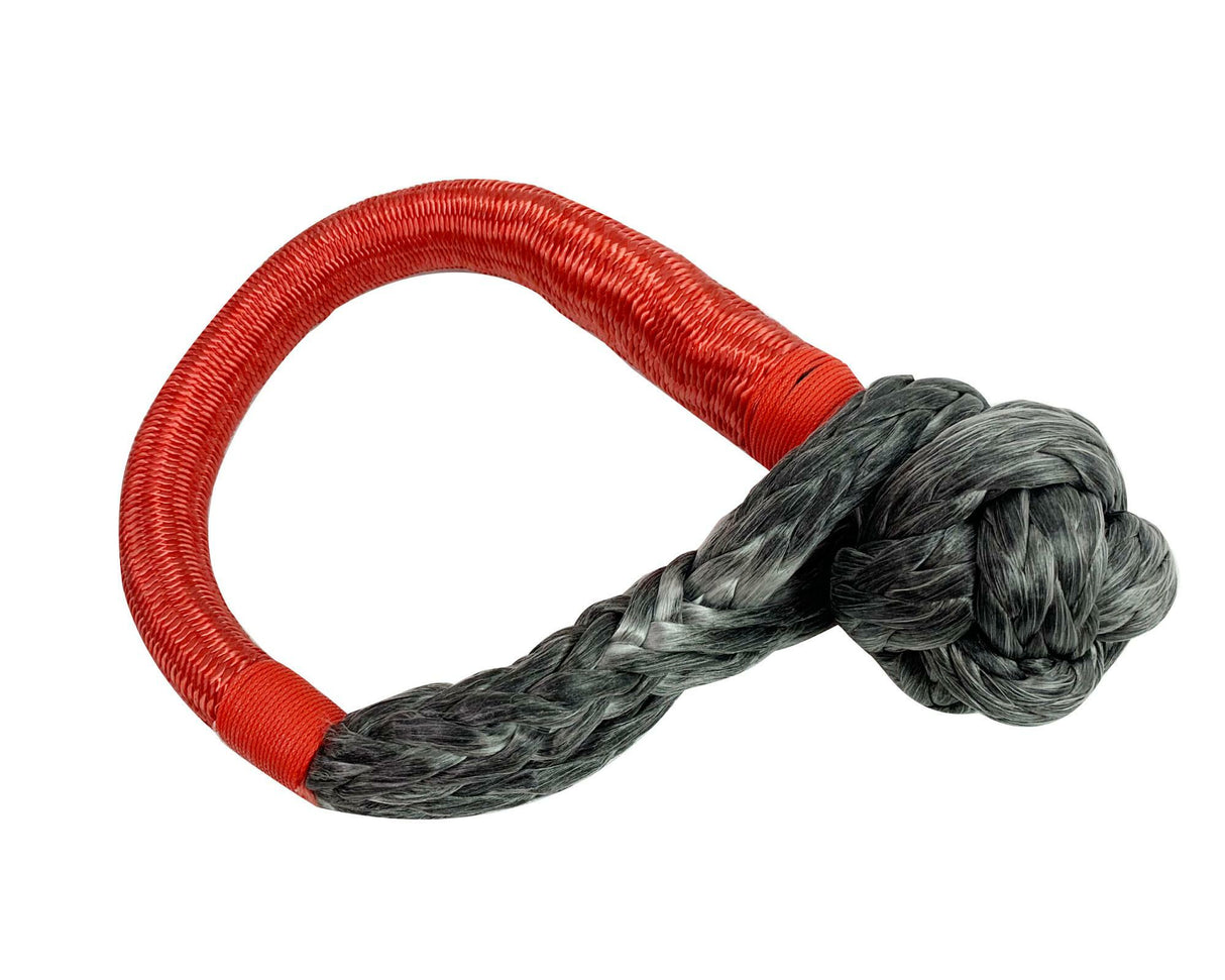 Overland Vehicle Systems - Soft Shackle Recovery Ring Combo Pack - 45,000 lb - Black - 19-6580