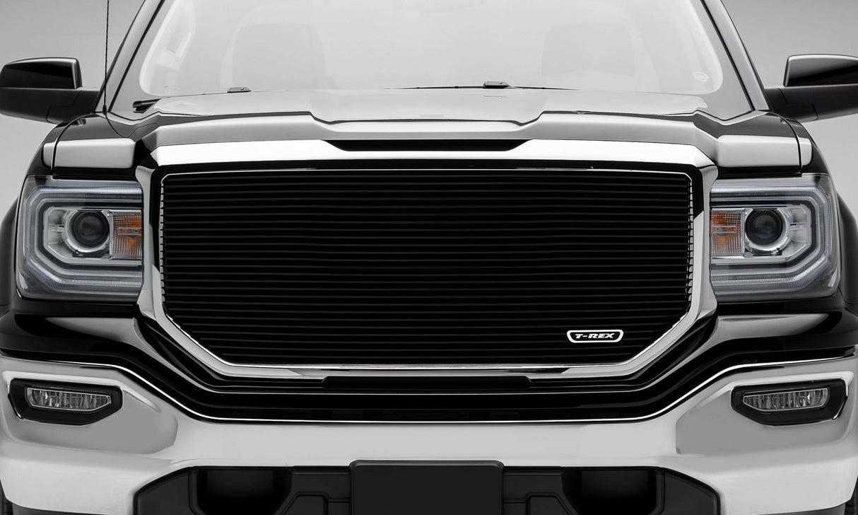 T-Rex Grilles - 1 Pc Horizontal Aluminum Laser Billet Grille Insert - 6202141