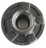 Husky Towing 33083 Idler Hub 3500 LB Capacity 5 x 4-1/2" Bolt Pattern Black Push-In Studs Single