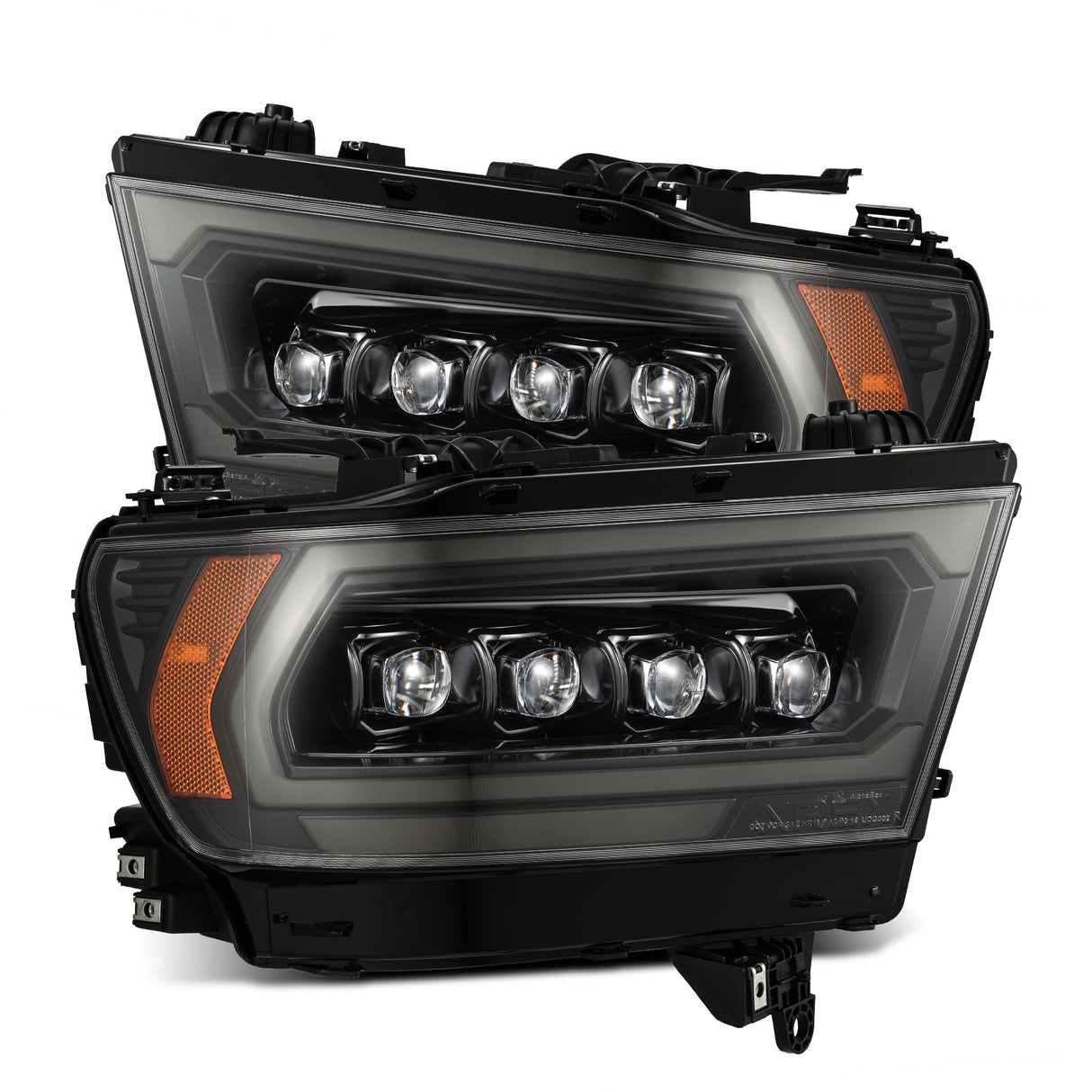 AlphaRex 880577 LED Projector Headlights in Alpha-Black