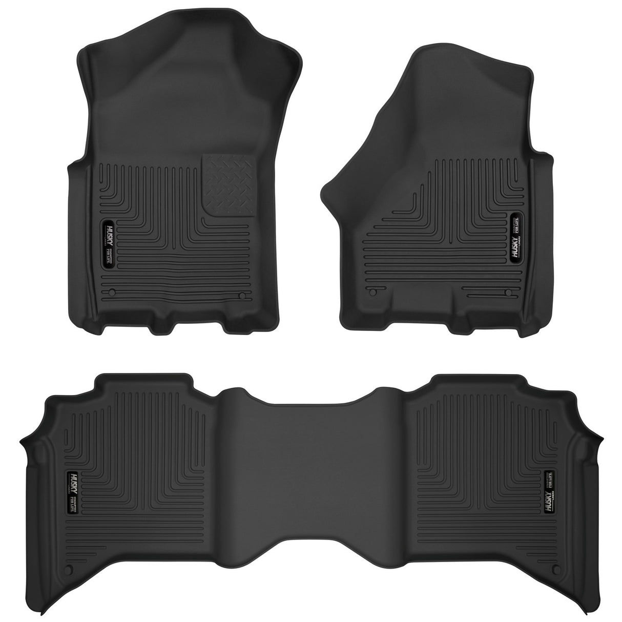 Husky Liners 53638 X-act Contour - Front & 2nd Seat Floor Liners