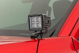 LED Light Kit - Ditch Mount - 2(in.) Black Pair - Amber DRL - Toyota Tacoma (2024)