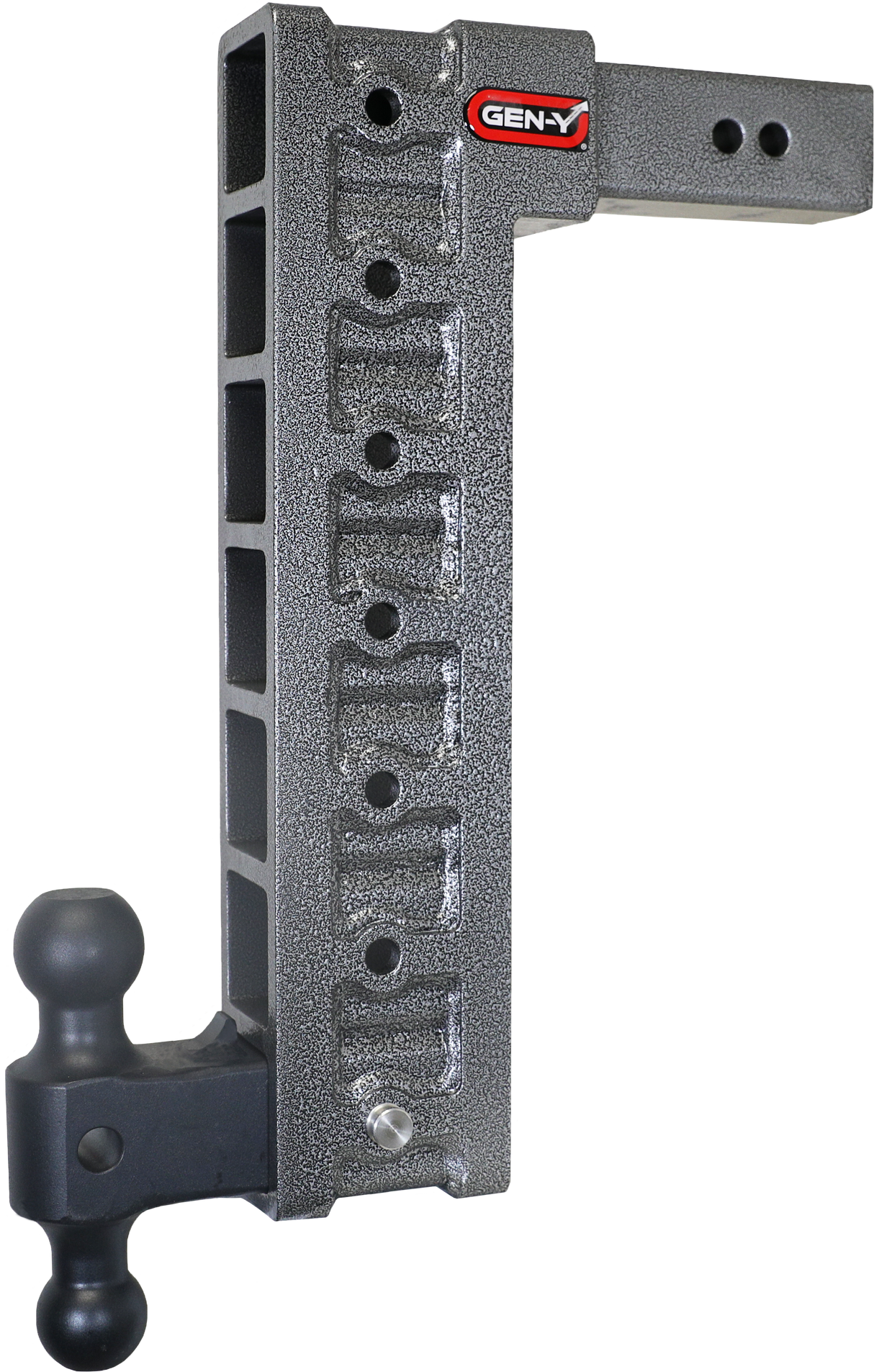 GEN-Y - Hitch GH-617 2.5" Shank 18" Drop 3K TW 21K Hitch & GH-061 Versa-Ball & GH-0101 Stabilizer Kit - GH-617