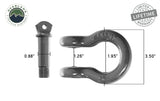 Overland Vehicle Systems - Recovery Shackle 3/4 Inch 4.75 Ton - Gray Universal - 19019903