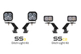 Diode Dynamics DD6587 Allows you to mount two Stage Series 2" LED Pods above the hood.