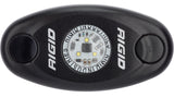 RIGID A-Series LED Light, Low Power, Cool White, Black Housing, Single
