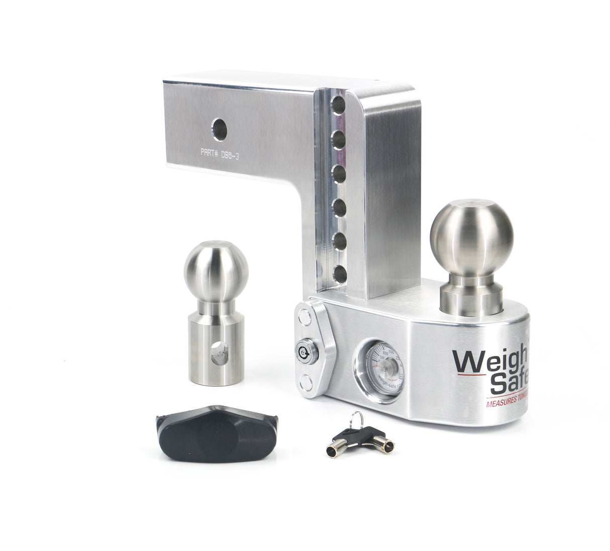 Weigh Safe - 6" Drop Hitch with 3" Shank
